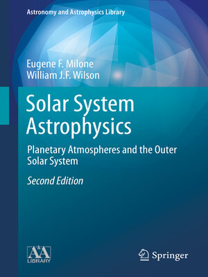 cover image of Solar System Astrophysics